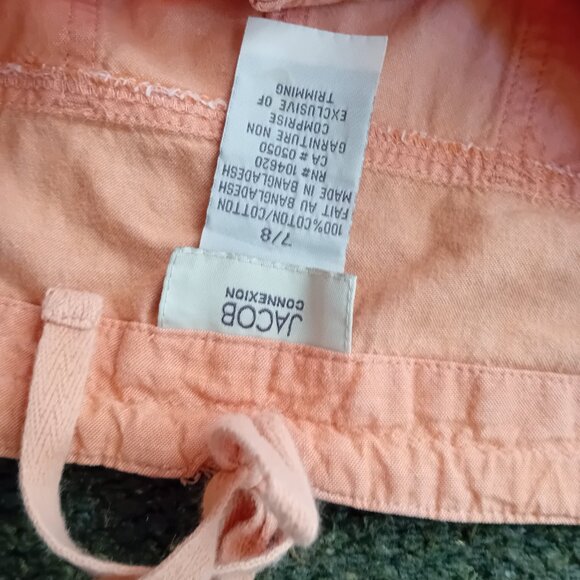 Jacob Cotton Midrise Capri Size 7/8 - Picture 5 of 7